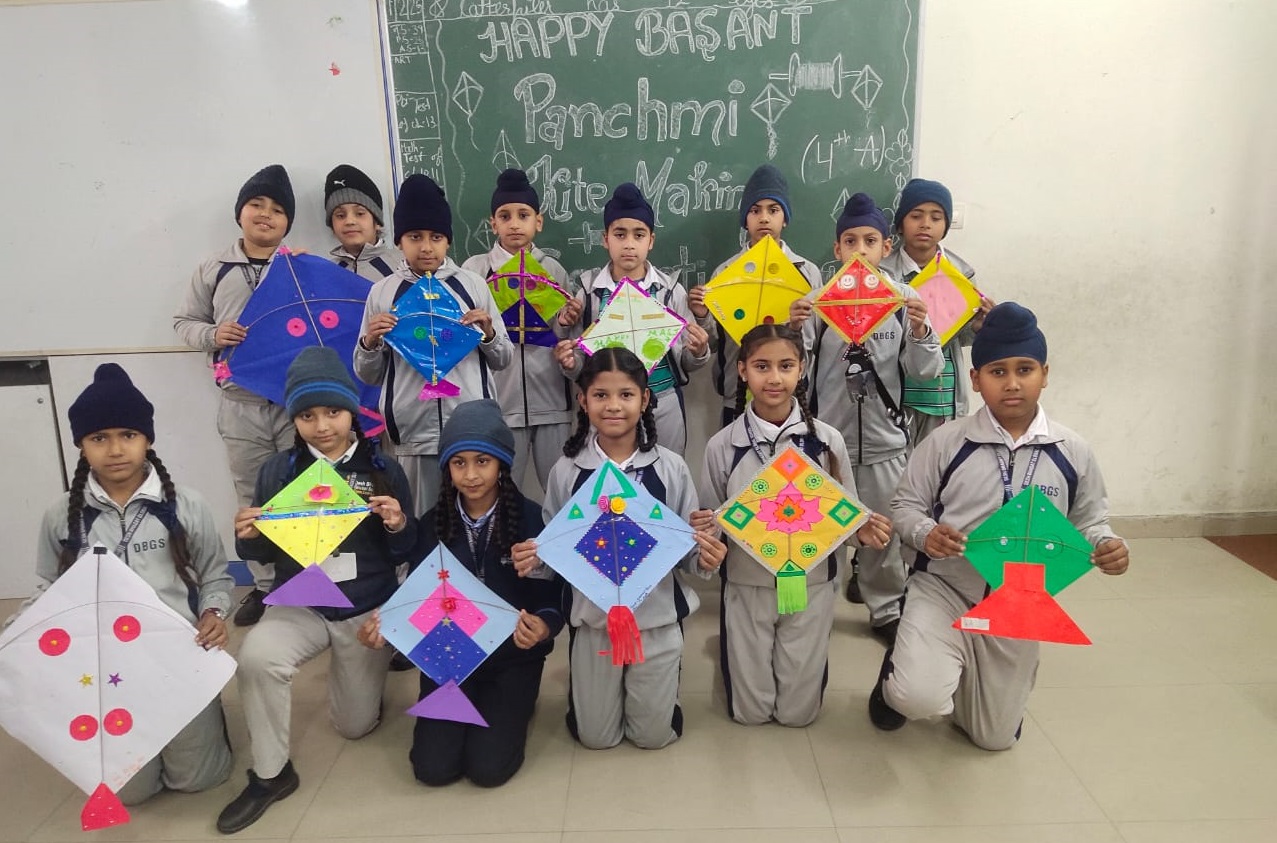 Desh Bhagat Global School celebrates Basant Panchami with creative displays